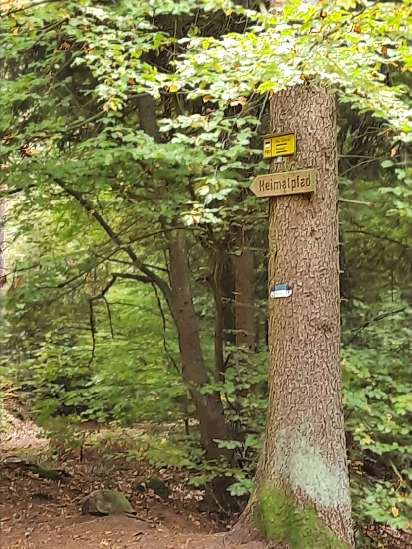 Schild Heimatpfad